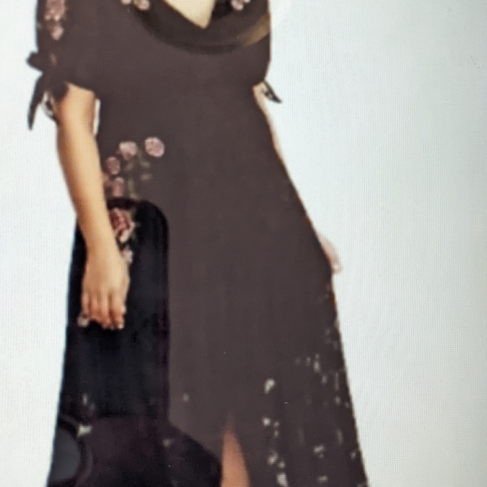 Torrid  black maxi dress size 22